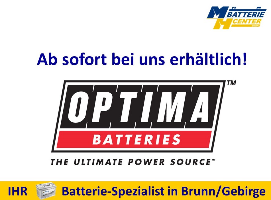 OPTIMA-Batterien NEU bei uns im Sortiment!